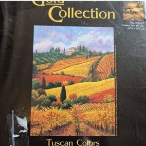 Tuscan Colors Candamar Designs Gold collection counted cross stitch kit